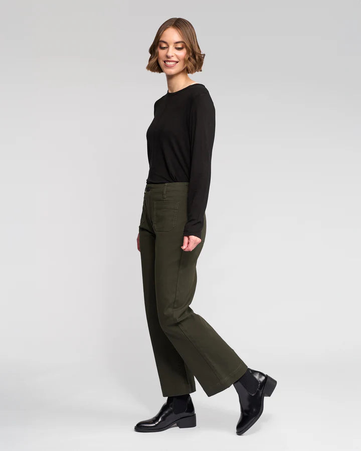 Vassalli "Daily Jean" - Hunter - Sizes: 8 10 12 14 16