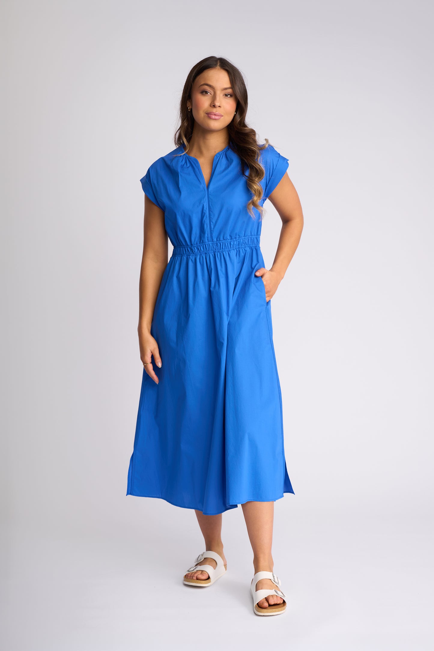 Vassalli "Emmie" Dress - Cobalt - Sizes:  8 10 12