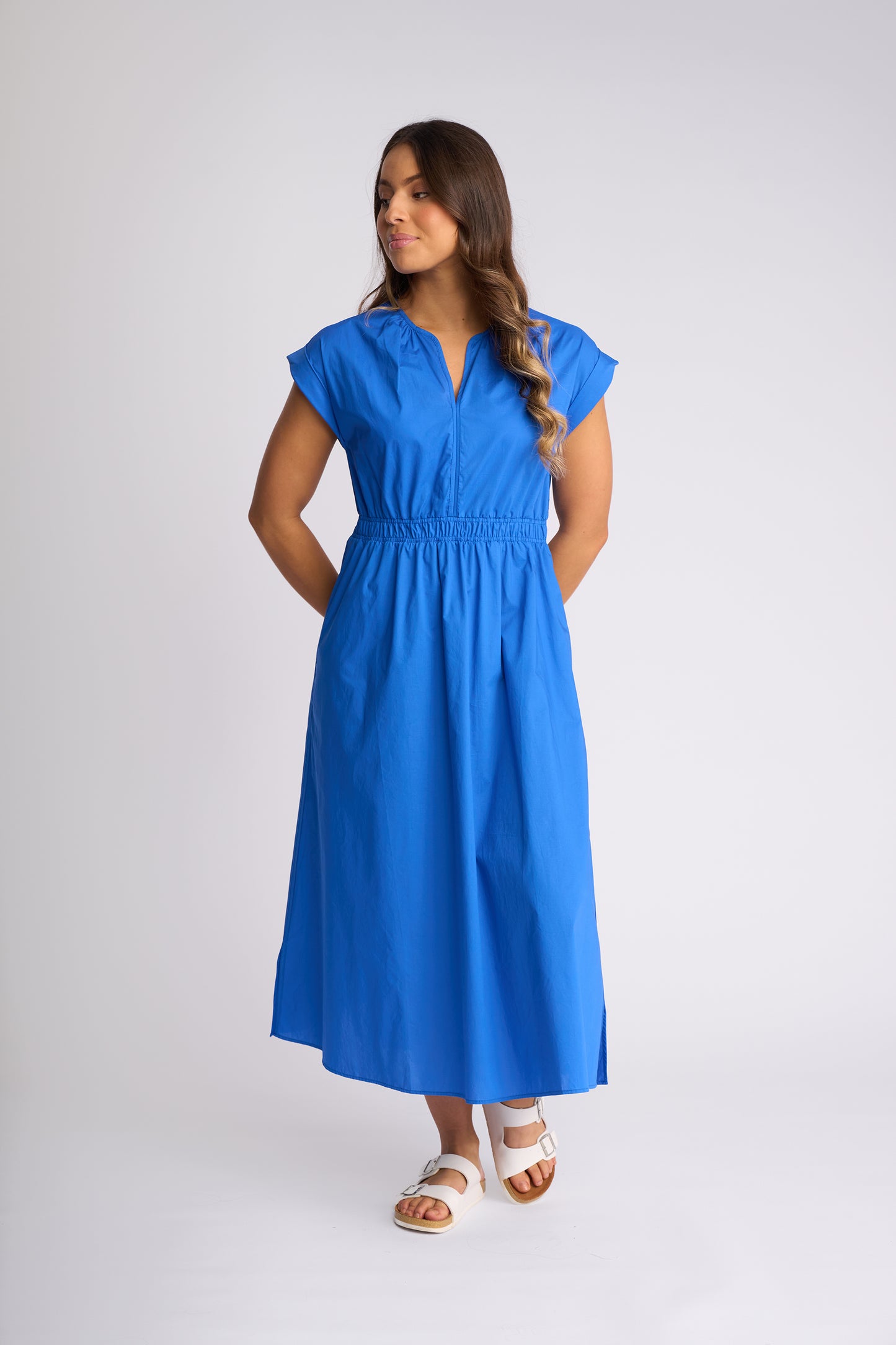 Vassalli "Emmie" Dress - Cobalt - Sizes:  8 10 12