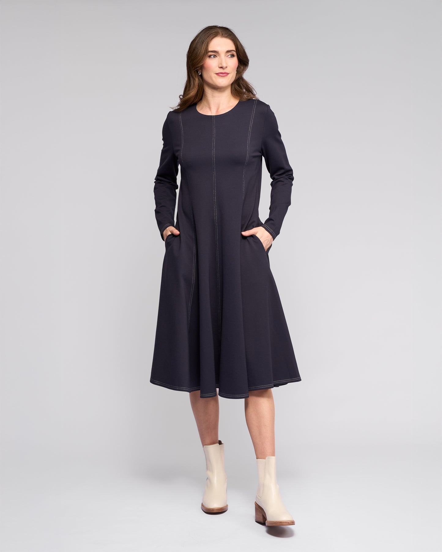 SALE   Vassalli "Miner Dress" - Ink - Sizes: 8 10 14