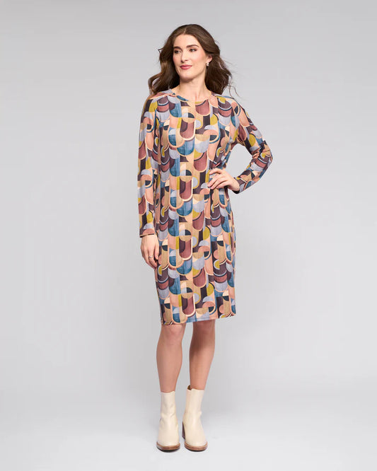 SALE Vassalli "Brunch Dress" - Revolve Print - Sizes: 8