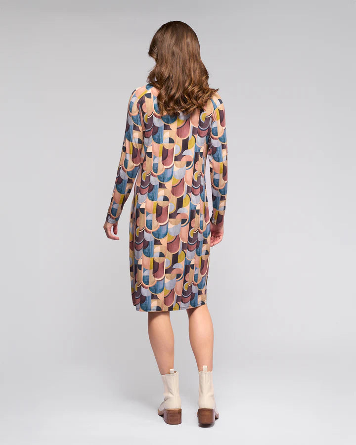 Vassalli "Brunch Dress" - Revolve Print - Sizes: 8 10