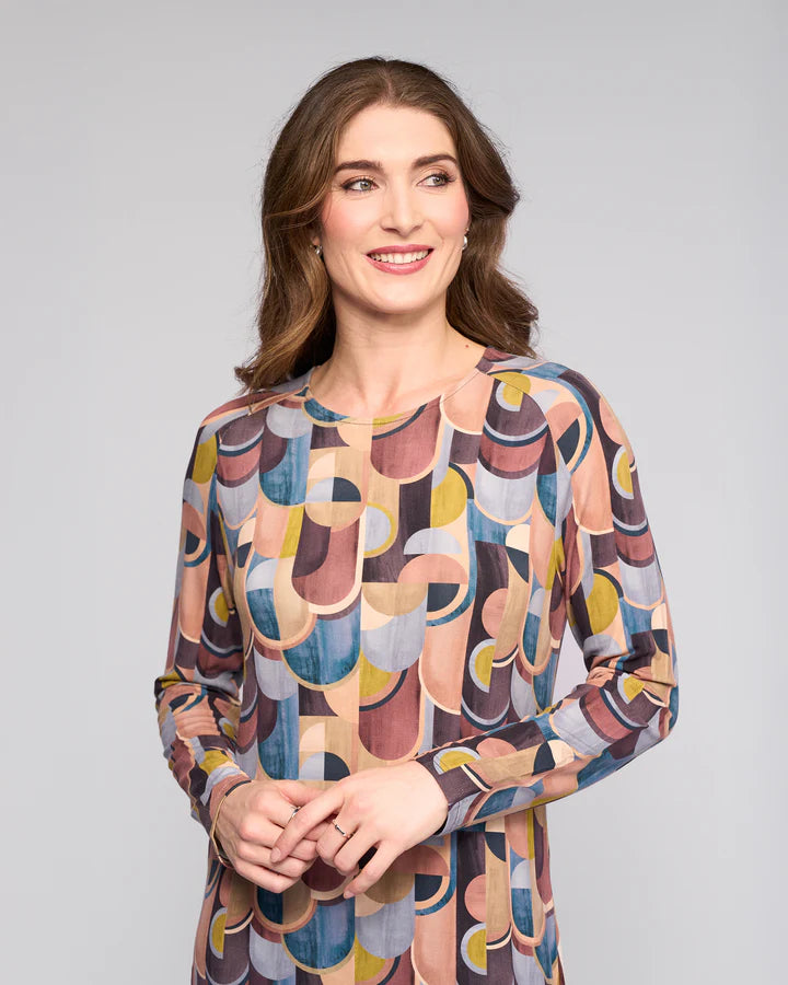 Vassalli "Brunch Dress" - Revolve Print - Sizes: 8 10