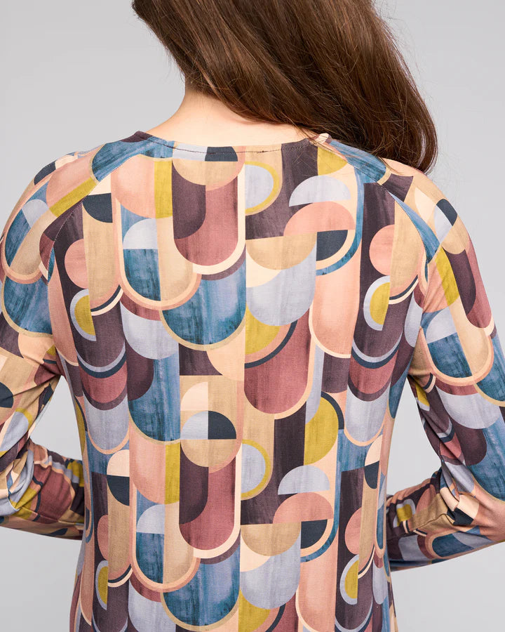 Vassalli "Brunch Dress" - Revolve Print - Sizes: 8 10