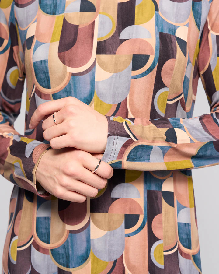 Vassalli "Brunch Dress" - Revolve Print - Sizes: 8 10