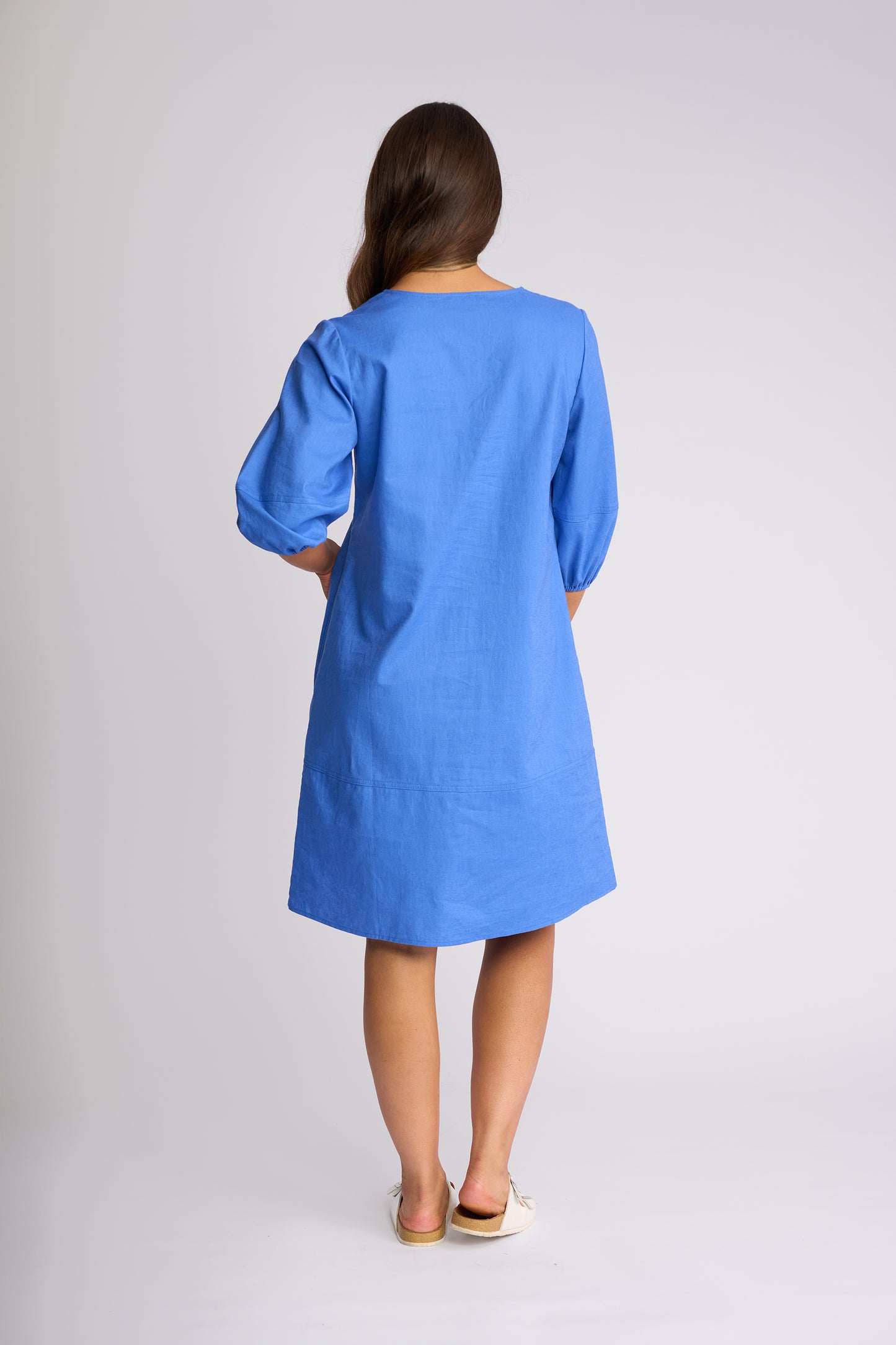 Vassalli "Newman" Dress - French Blue - Sizes: 8 10 12 14 16