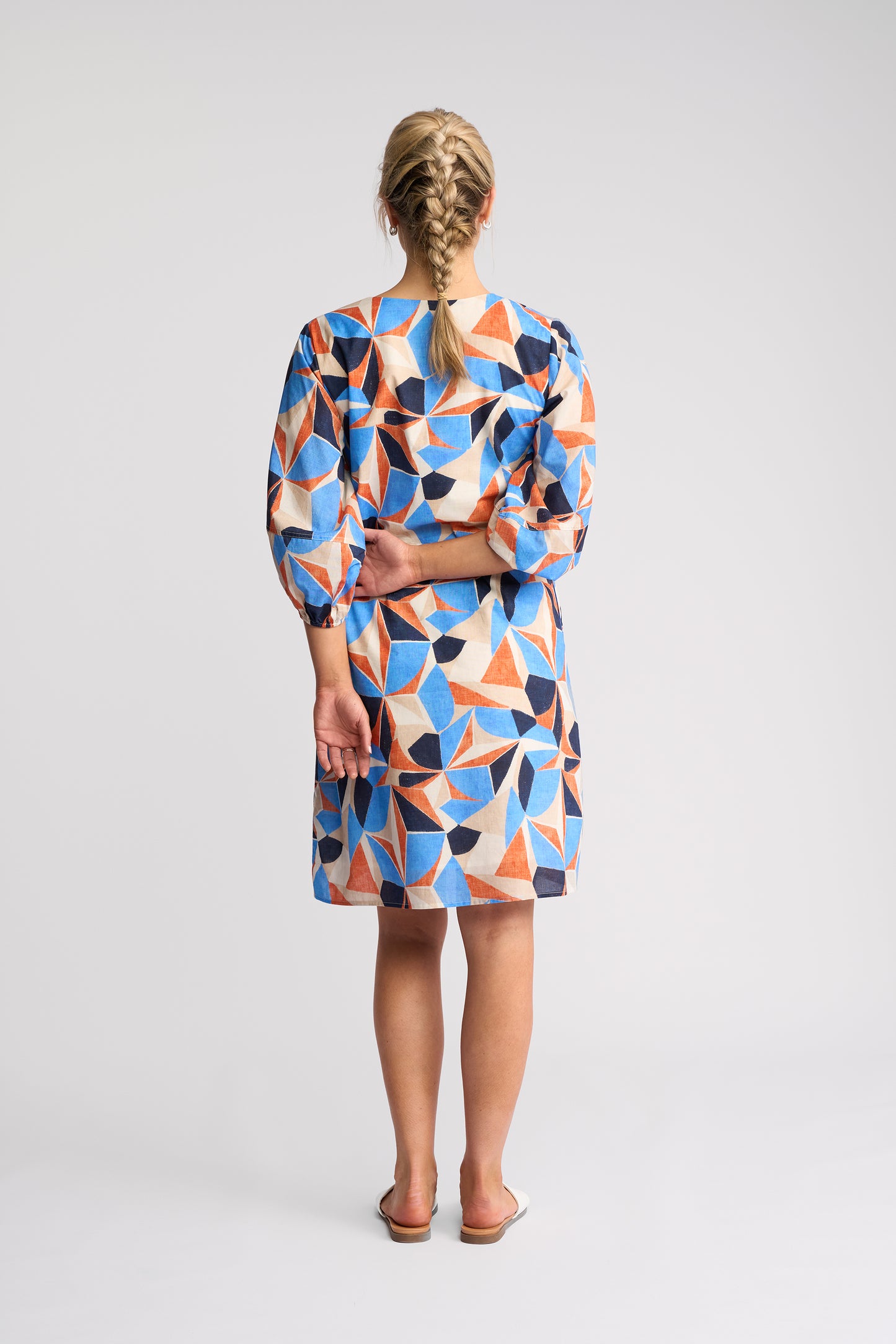 Vassalli "Newman" Dress - Row Print - Sizes: 8 10 12 14 16