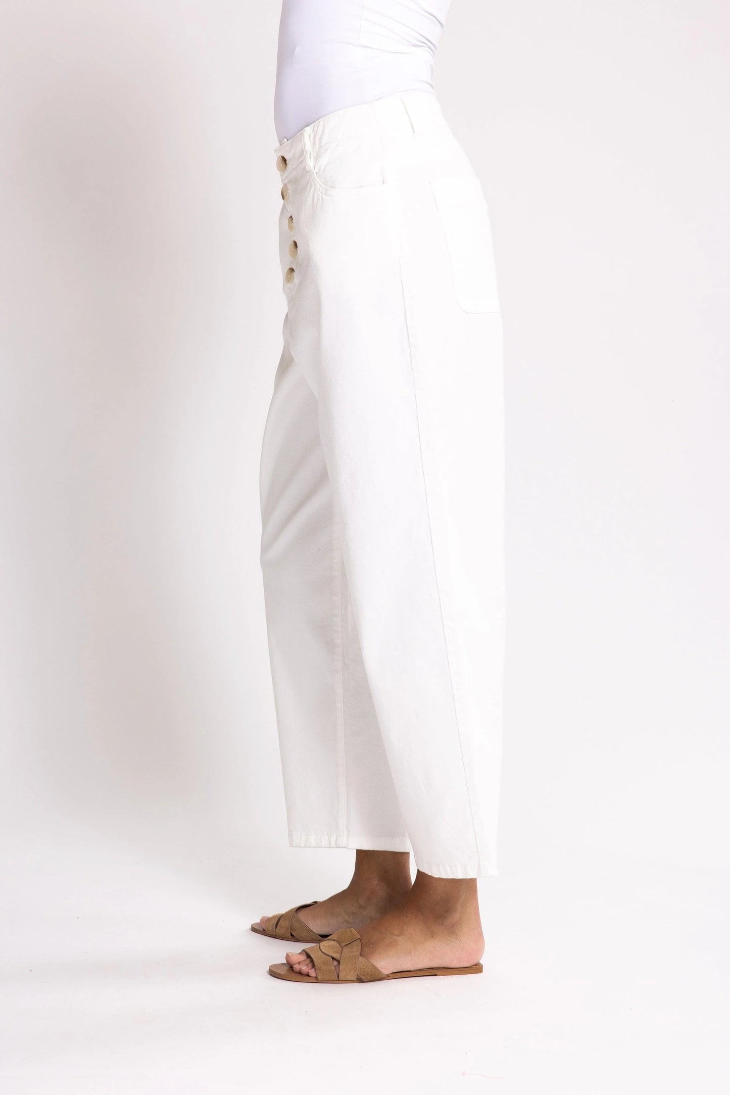 Zhrill "ZHSASSI" Jeans - White - Sizes: 28 (10) 29(11) 30(12) 31(13) 32(14)