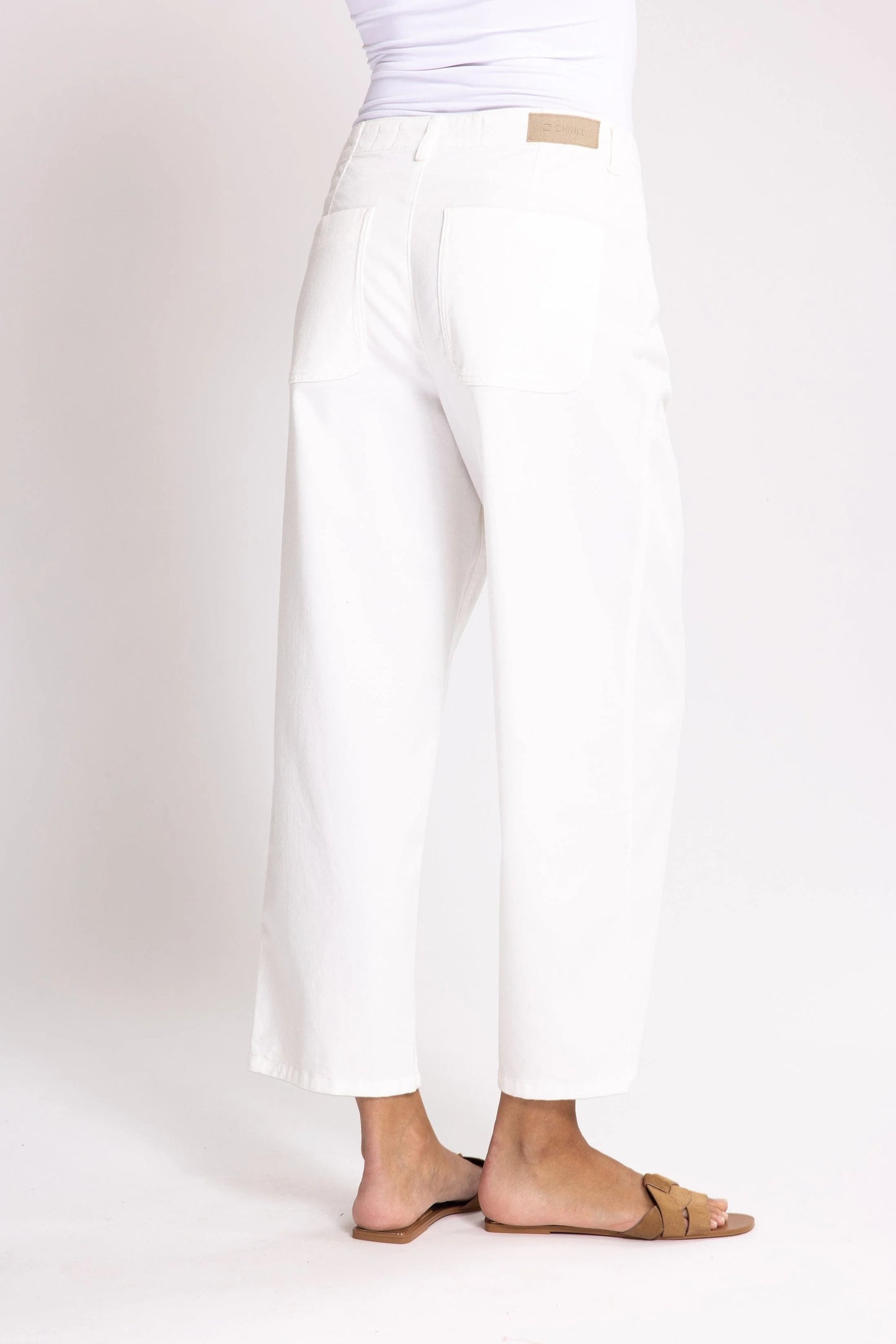 Zhrill "ZHSASSI" Jeans - White - Sizes: 28 (10) 29(11) 30(12) 31(13) 32(14)