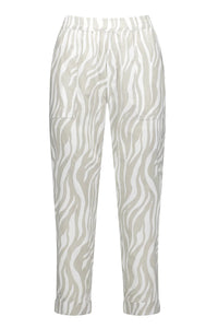 SALE   Verge    "Zion Pant"    Pumice & White  -  Size:  8