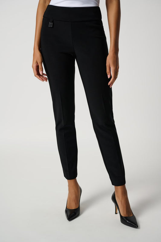 Joseph Ribkoff  Classic Slim Pant   Black   -  Sizes: 8 10 12 14 16 18 20 22