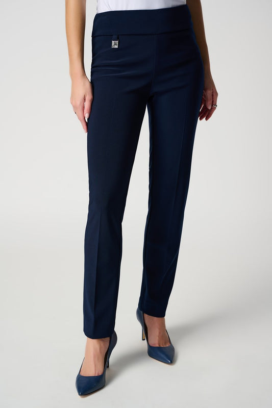 Joseph Ribkoff    Classic Slim Pant    Midnight Blue  -  Sizes:   16