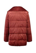 Load image into Gallery viewer, SALE  Verge &quot;Beaumont Jacket&quot; Velveteen Puffer Jacket- Sizes: S M L