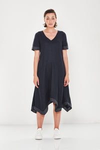 SALE  Verge "Kaylee Dress"   French Ink  -  Size:  S