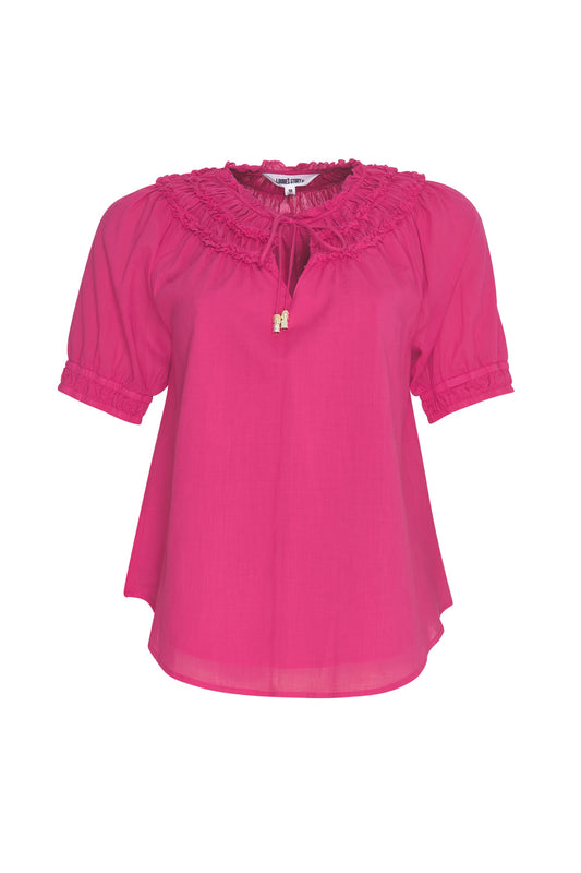 SALE  Loobie's Story  "Como Top"   Magenta  -  Sizes:  10