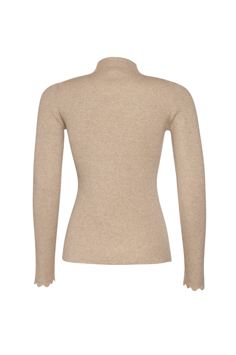 SALE  Loobie's Story   "Deneuve Funnel Neck"   Soft Sand  -  Sizes:   XS  XL