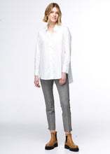 Load image into Gallery viewer, SALE  Zaket &amp; Plover White Hi-Lo Shirt  -  Size:  S