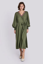 Load image into Gallery viewer, SALE  Claire Woman  &quot;Dorte&quot; Dress   Moss   -   Size:  12
