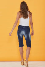 Load image into Gallery viewer, SALE  New London Jeans  &quot;Dundee&quot; Hybrid Track Short   Blue Denim - Sizes:  M  L