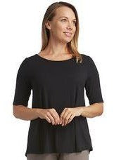 Tani  New Elbow Tee.    Black.    Sizes:  12